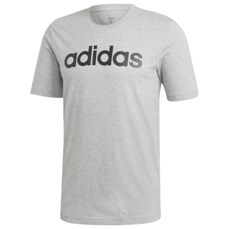 Herren-T-Shirt Adidas E LIN TEE grau Mgreyh/Black