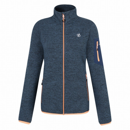 Damen-Sweatshirt Dare 2b W Torrek Thermal Fleece dunkelblau MoonLt Denim