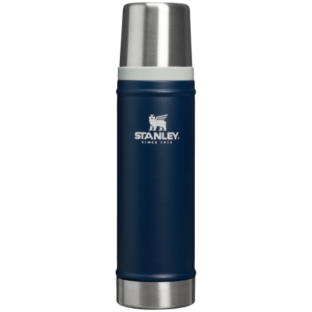 Thermokanne Stanley The Legendary Classic Bottle 590 ml blau Dark Navy