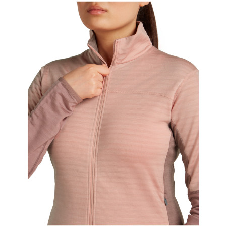 Damen Funktions-Sweatshirt Icebreaker Women Merino Blend 300 RealFleece™ Descender LS Zip