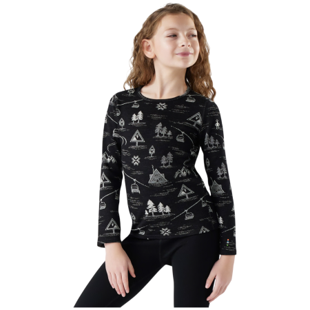 Kinder-Funktionsshirt Smartwool Kids' Classic Thermal Merino Base Layer Crew