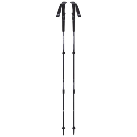 Trekkingstöcke Black Diamond Trail Pro Shock schwarz Granite