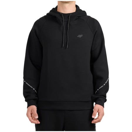 Herren-Sweatshirt 4F Sweatshirt M2726 schwarz Deep Black
