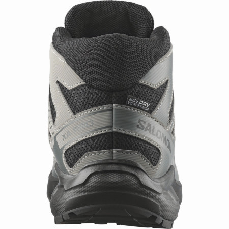 Kinderschuhe Salomon Xa Pro Mid Wp J Black-Sedona Sage-Wrought Iron