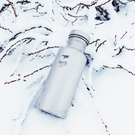 Flasche Keith Titanium Titanium Sport Bottle 550 ml
