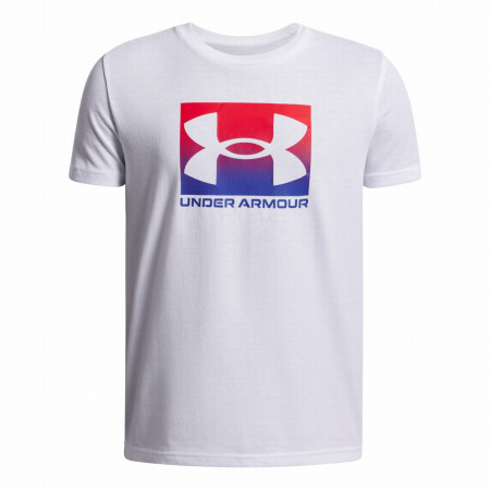 Kinder-T-Shirt Under Armour B BOXED SPORTS UPDATE SS weiß White