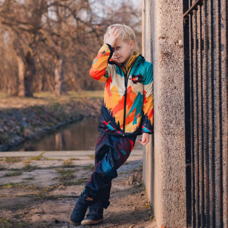 Kinder-Softshell-Jacke WAMU Mountain Bike