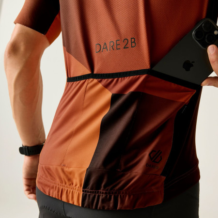 Herren Radtrikot Dare 2b Lightning Short Sleeve Printed Jersey