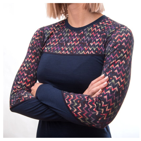 Damen-T-Shirt Sensor Merino Impress, dl.rukáv