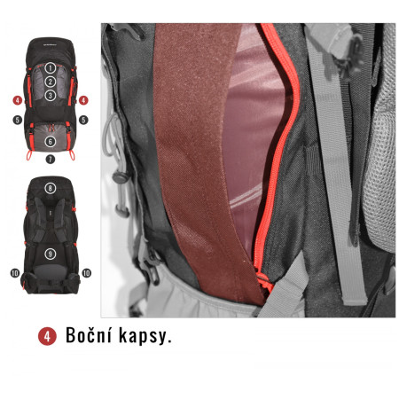 Rucksack Husky Samont 60+10 L