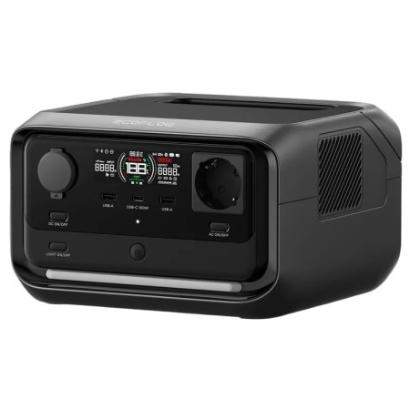 Aufladestation EcoFlow River 3 Plus schwarz černá