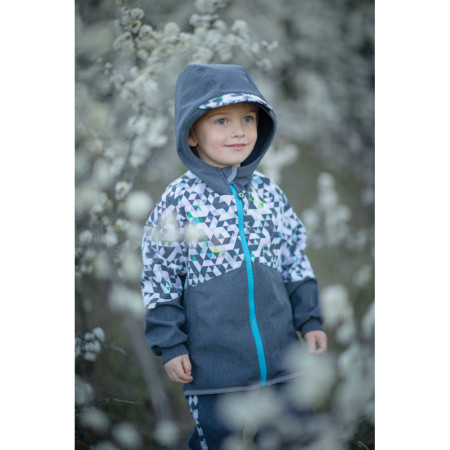 Kinder-Softshell-Jacke Unuo Fleece Street