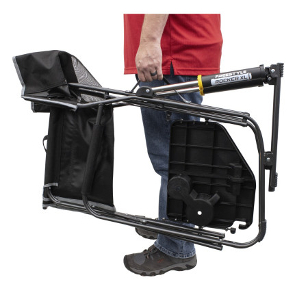 Campingstuhl GCI Freestyle Rocker XL with Side Table