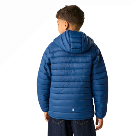 Kinder Winterjacke Regatta Junior Hooded Marizion Aviator Blue