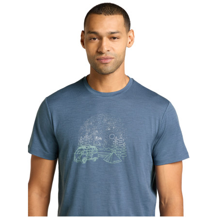 Herren-Funktionsshirt Icebreaker M Mer 150 Tech Lite III SS Tee Van Camp