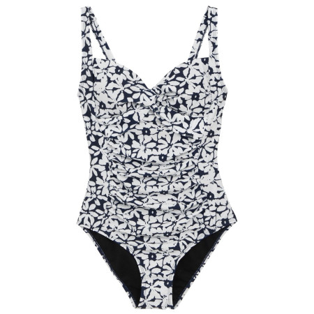 Damenbadeanzug Regatta Sakari Costume weiß/blau Nvy/WhtLFlrl
