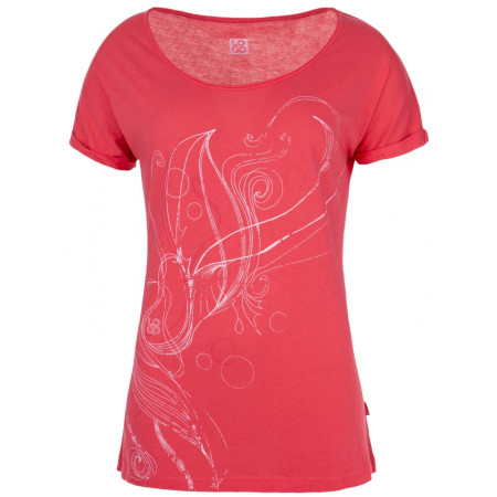 Damen-T-Shirt Loap Bodana krátký rukáv rosa