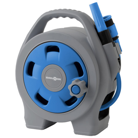 Schlauchtrommel Brunner Aquafil Pro blau/grau