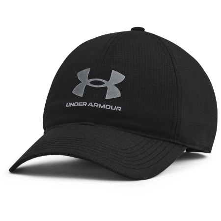 Baseballmütze Under Armour Isochill Armourvent ADJ schwarz/grau Black / / Pitch Gray