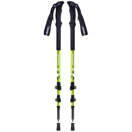 Trekkingstöcke Gabel X-Alp Tour-tech gelb Lime