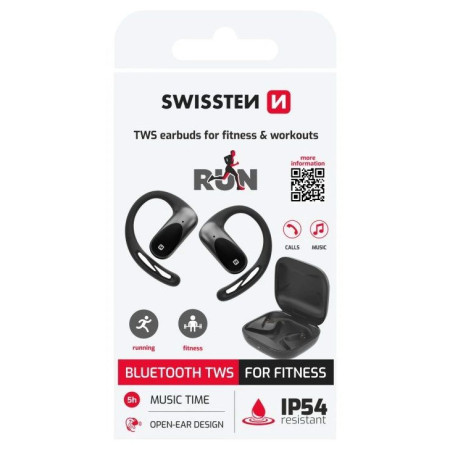 Kabellose Kopfhörer Swissten TWS earbuds for fitness & workouts