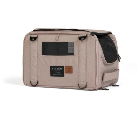 Přepravní taška na psa FikaGo Truffle Plus beige Sandy Beige
