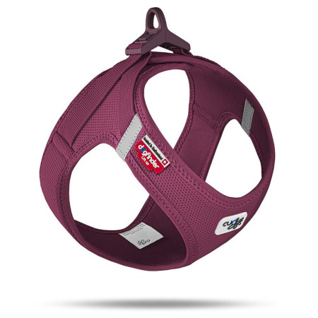 Hundegeschirr Curli Vest Clasp Air-Mesh lila Ruby