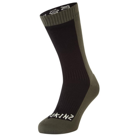 Wasserdichte Socken SealSkinz Starston grün Olive