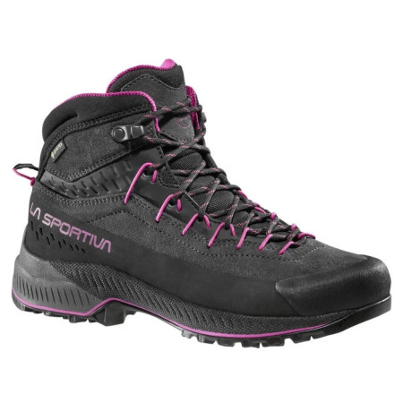 Damenschuhe La Sportiva TX4 Evo Mid Woman Gtx grau/lila Carbon/Springtime