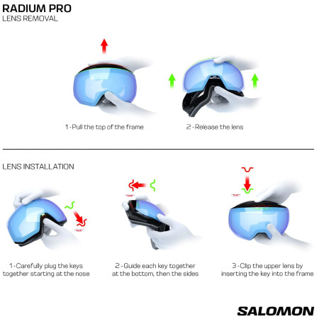 Skibrille Salomon Radium Pro Sigma Photochromic