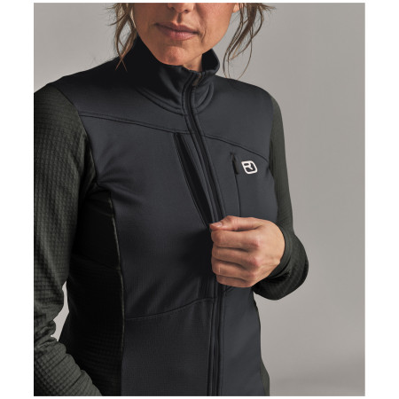 Damen Funktions-Sweatshirt Ortovox Fleece Grid Jacket W