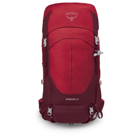 Wanderrucksack Osprey Stratos 36 rot poinsettia red