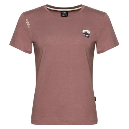 Damen-T-Shirt Chillaz Iseo Sunset weinfarbe Wine