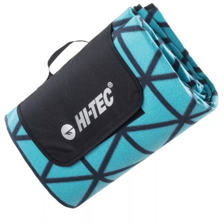 Picknickdecke Hi-Tec Nico blau/schwarz Blue Triangle Pattern