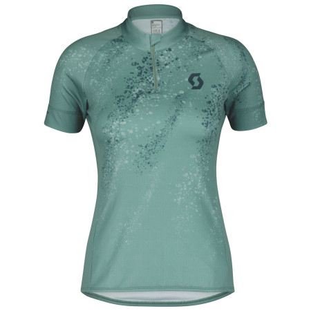 Radtrikot Scott W's Endurance 30 SS hellgrün northern mint/northern blue