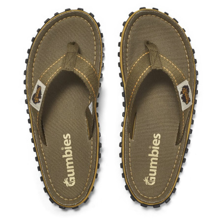 Herren Flip-Flops Gumbies Classic Khaki grün khaki