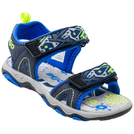 Kindersandalen Bejo Elsi Kids blau Navy/Lake Blue/Lime