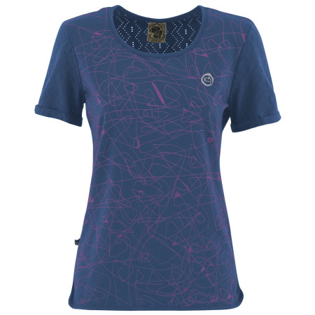 Damen-T-Shirt E9 Anita blau Kingfisher