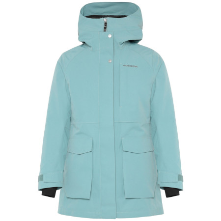 Damen-Winterparka Didriksons Harriet Wns Parka hellblau Factory Blue