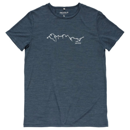 Herren-T-Shirt Devold Active "Skyline" Tee Man dunkelblau NIGHT