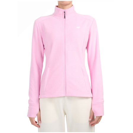 Damen-Sweatshirt 4F Fleece F479 rosa Light Pink