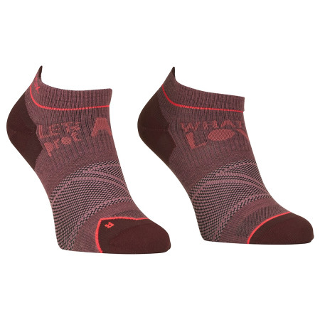 Damensocken Ortovox Alpine Light Low Socks W rosa/lila mountain rose