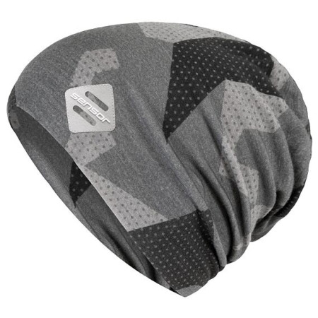 Mütze Sensor Merino Impress schwarz Camo