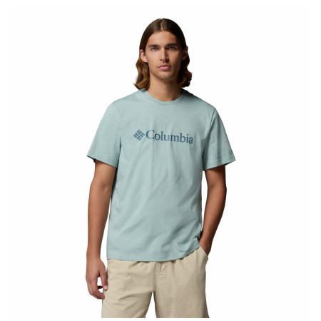 Herren-T-Shirt Columbia CSC Basic Logo™ Tee hellblau Crushed Blue, Gem Columbia