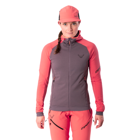 Damen-Sweatshirt Dynafit Radical Ptc Hooded Jkt W orange 6171 - cabana/6A90