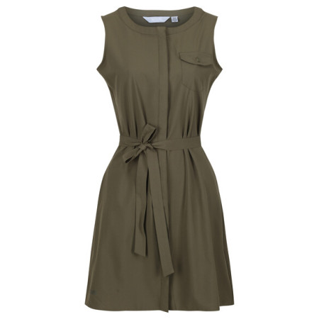 Damenkleid Regatta Highton Str Dress grün Grape Leaf
