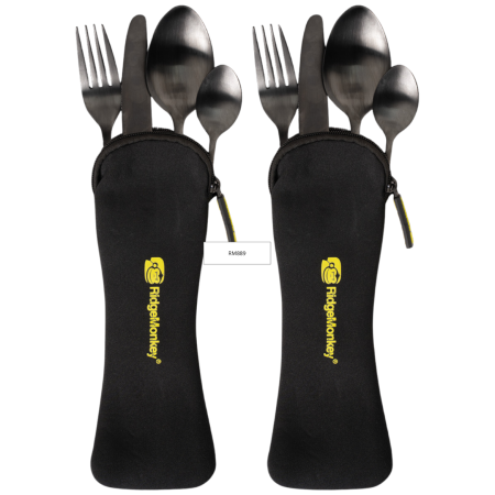 Besteck Ridge Monkey DLX Cutlery Set Twin Pack