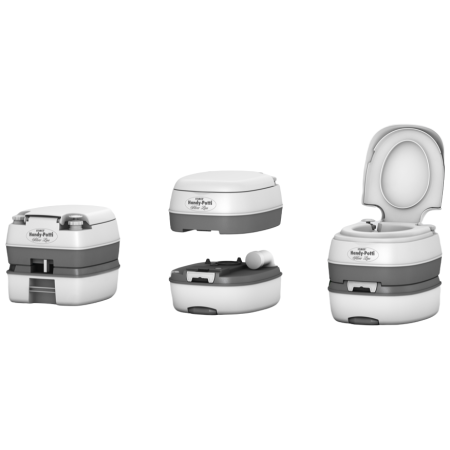 Campingtoilette Stimex Handy Potti Silver Line