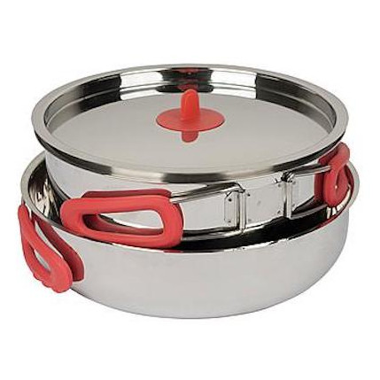 Geschirrset Bo-Camp Set Of Pans Travel 4