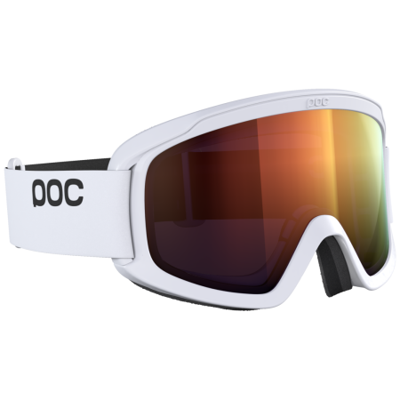 Skibrille POC Opsin 2022 weiß/orange Hydrogen White/Partly Sunny Orange ONE